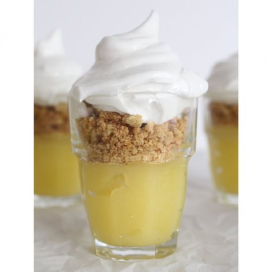 Lemon Meringue Pie Shooters