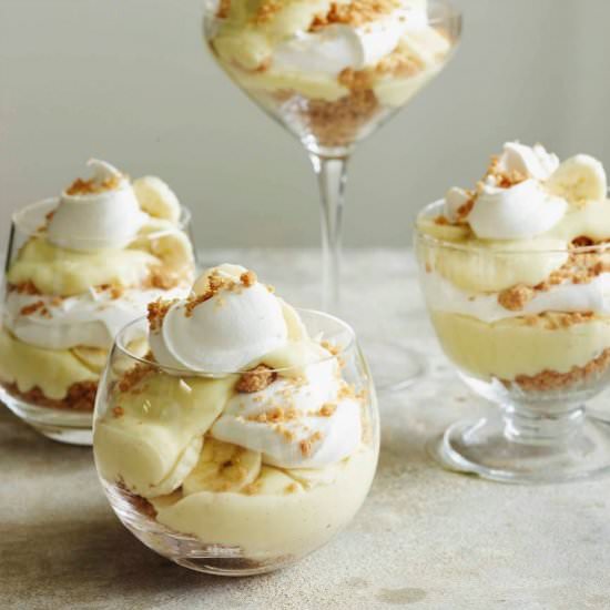 Banana Cream Pie Parfaits