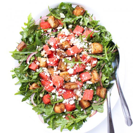 Watermelon Panzanella