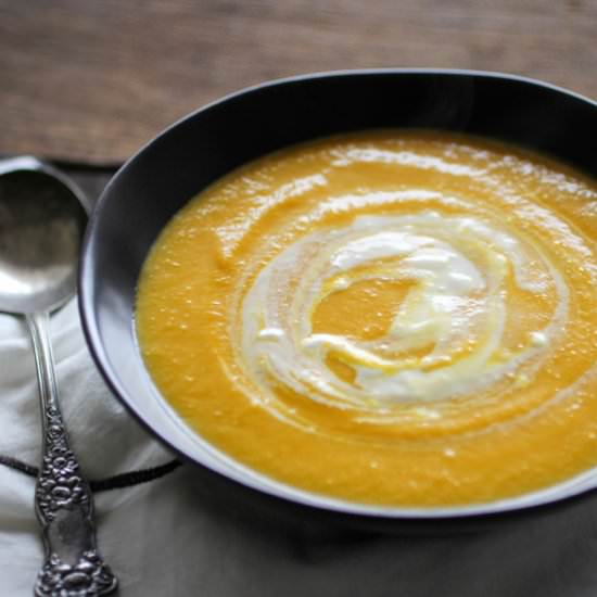 Carrot Ginger Coconut Soup