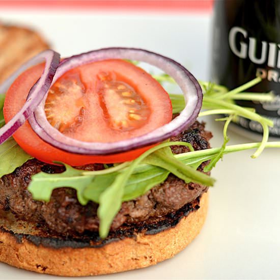 Guinness Beef Burgers