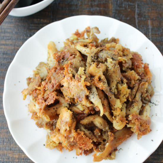 Fried Oyster Mushroom