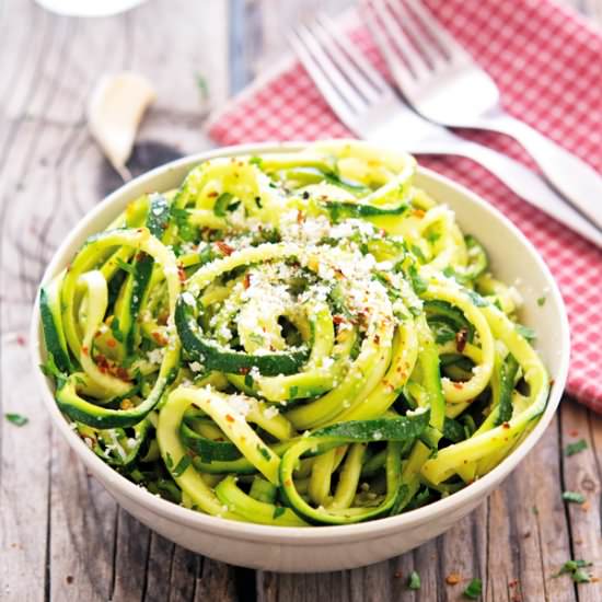 Zoodles Aglio Olio e Peperoncino