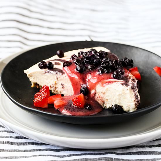 No-Bake Vegan Cheesecake