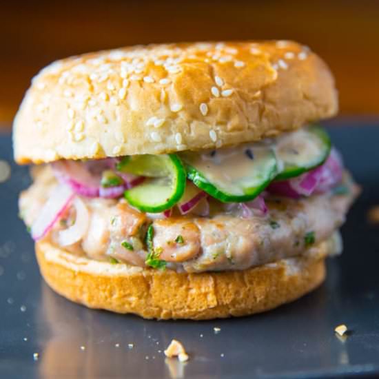 Thai Chili & Ginger Tuna Burger
