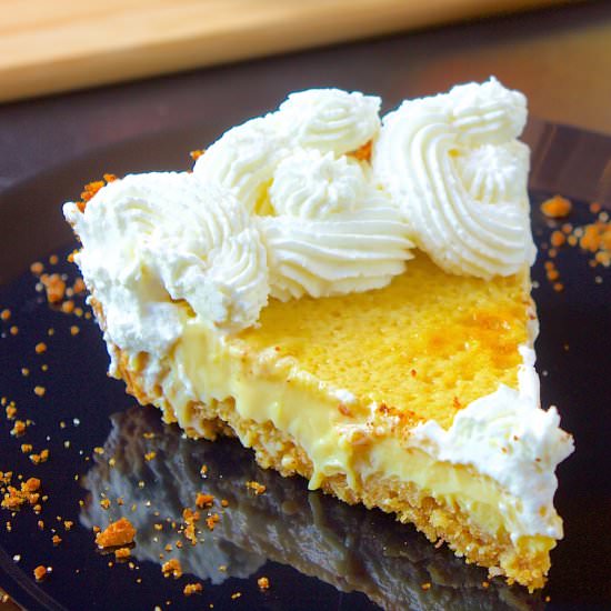 Ooey Gooey Custard Pie