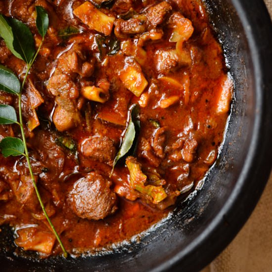Spicy Red Mutton Curry