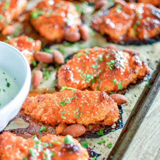Almond-Crusted Chicken Strips