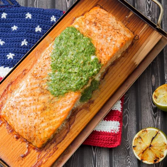 Cedar Plank Salmon