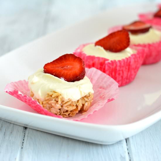 No Bake Cheesecake Bites