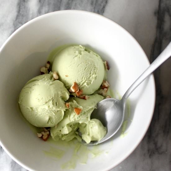 Avocado Honey Ice Cream