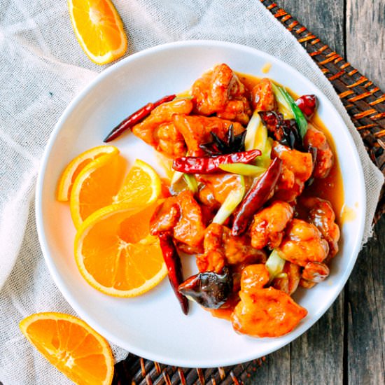 Aromatic Orange Chicken