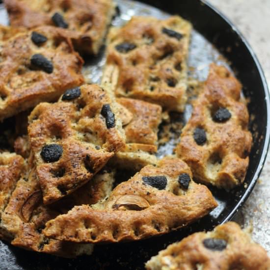 Garlic Olive Focaccia