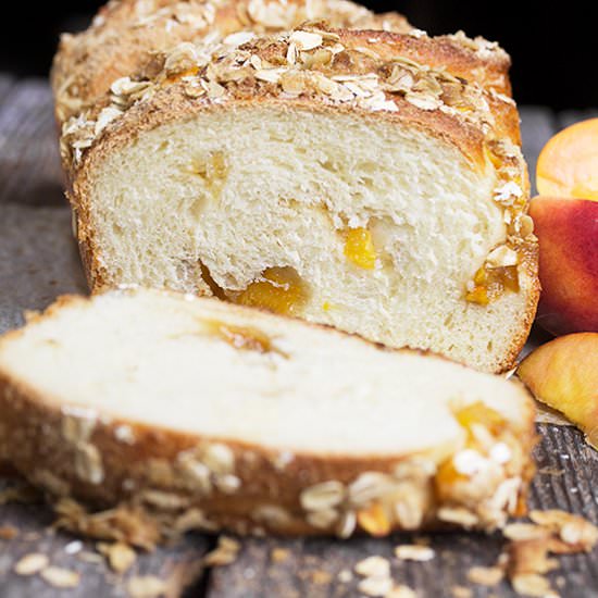 Peach Crisp Bread