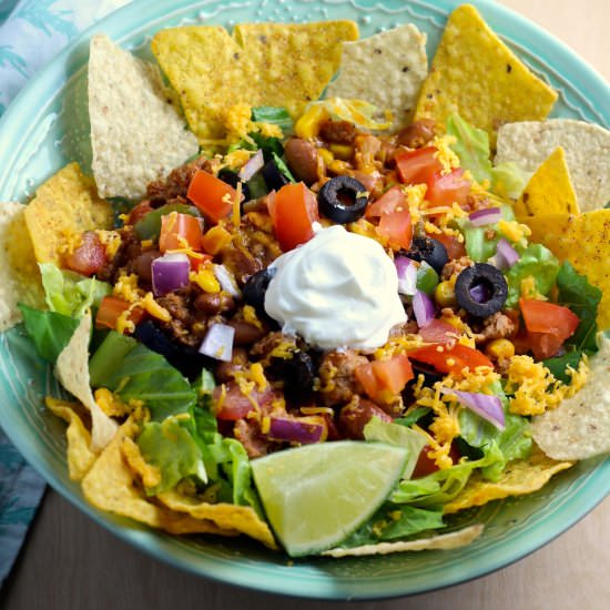 Easy Doritos Taco Salad