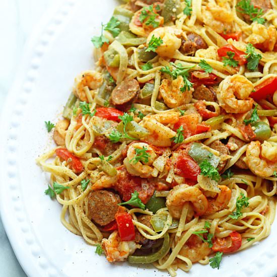 Cajun Shrimp Pasta