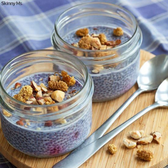 Blueberry Chia Seed Pudding