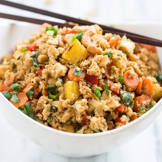 Paleo Pineapple Fried Rice
