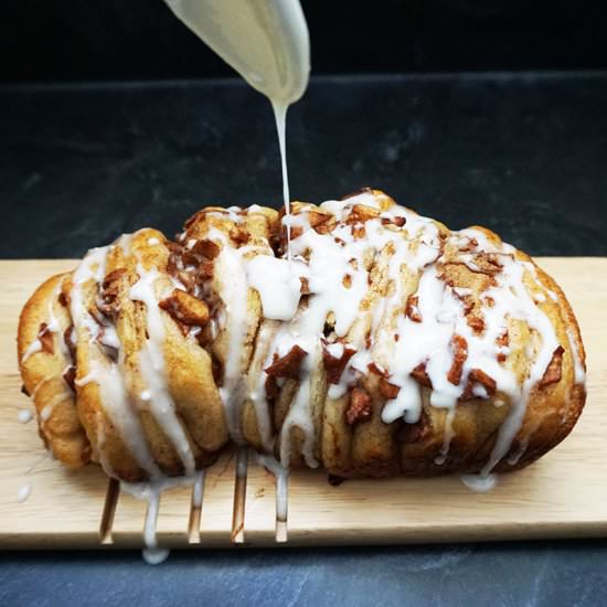 Cinnamon Apple Pull-Apart Bread