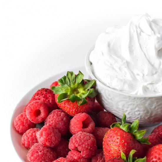 Vegan Coconut Whipped Cream