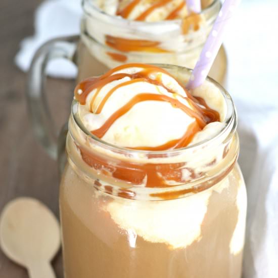 Caramel Macchiato Float