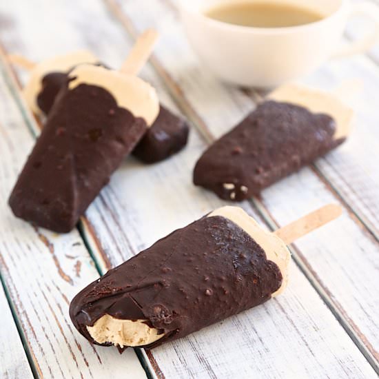Keto Tiramisu Popsicles