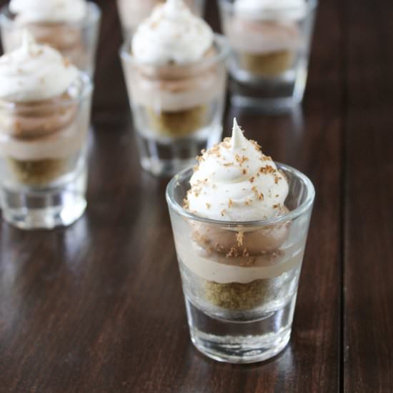 Salted Caramel Nutella Shooters