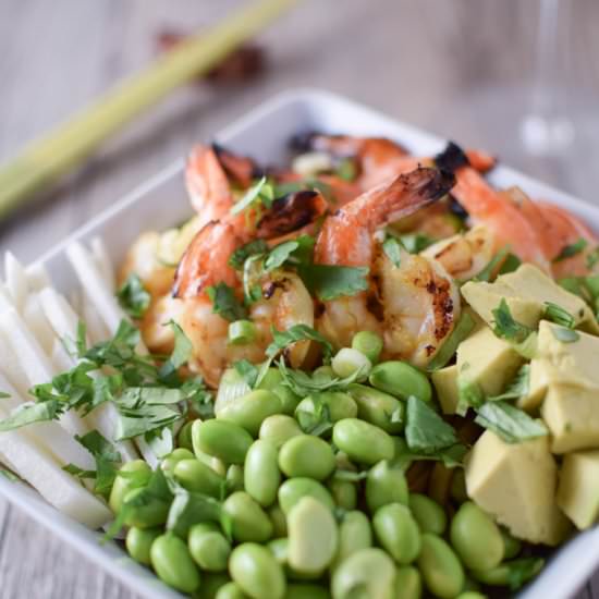 Shrimp & Udon Noodle Bowl