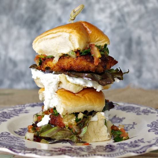 Crispy Chicken Sliders