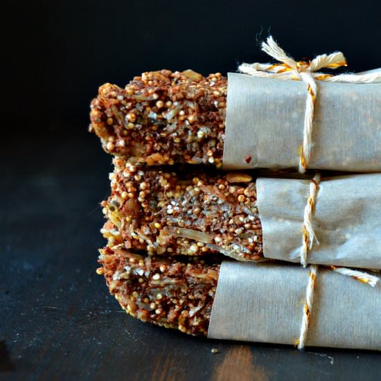 Chocolate Quinoa Bars