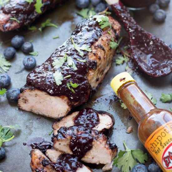 Blueberry Chipotle BBQ Pork