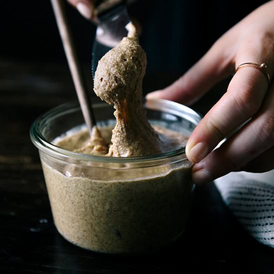 Spiced Almond Butter, Honey & Salt
