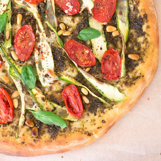 Vegan Thin Crust Pizza