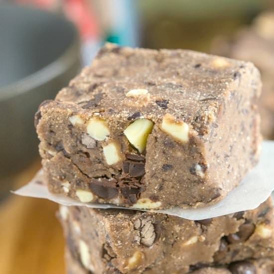 No Bake Black Bean Fudge Brownies