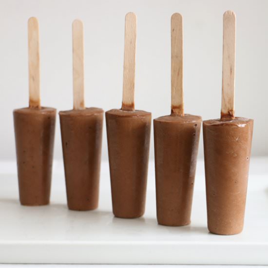 Chocolate Avocado Ice Lolly