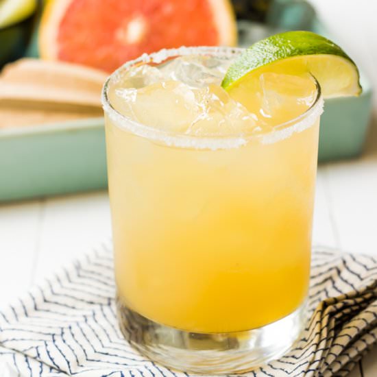 Pineapple Grapefruit Paloma