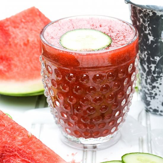 Watermelon Cucumber Cooler