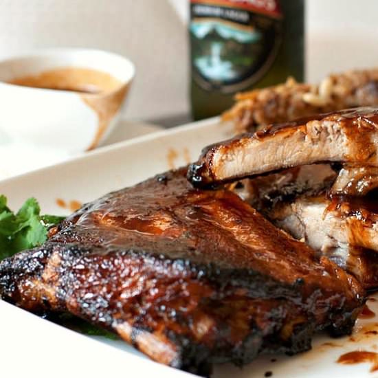 Glazed Pork Spare Ribs