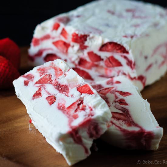 Strawberry Yogurt Terrine