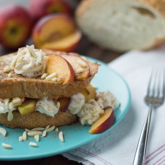 Peaches and Cream French Toast