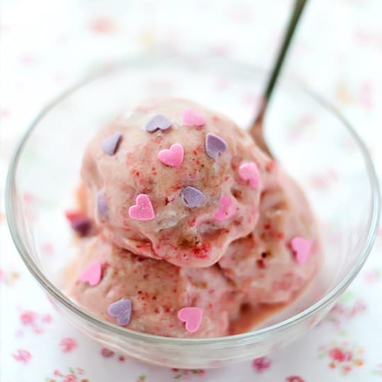 Strawberry Banana Ice Cream