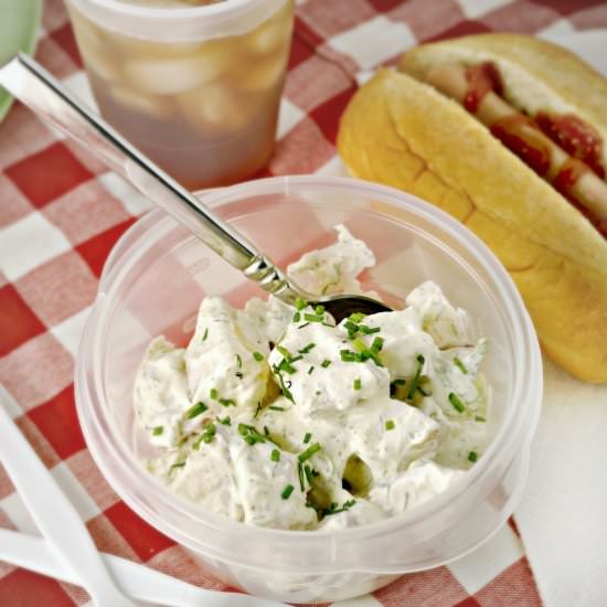 Garlic Dill Potato Salad