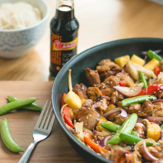 Yakitori Chicken Noodles