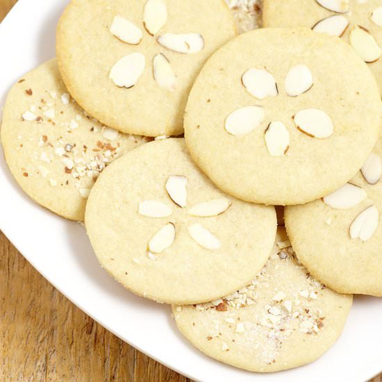 Almond Brown Sugar Cookies