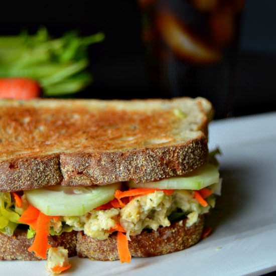 Vegan Tuna Salad Sandwich