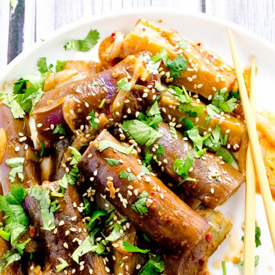 Spicy Asian Eggplant