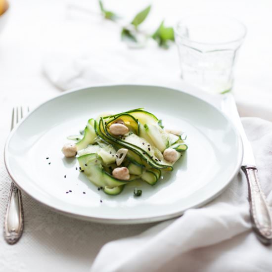 Warm Courgette Salad