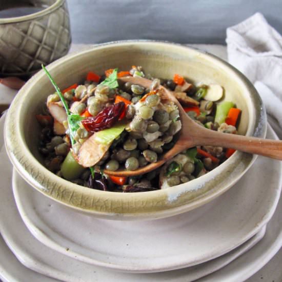Summer Lentil Salad