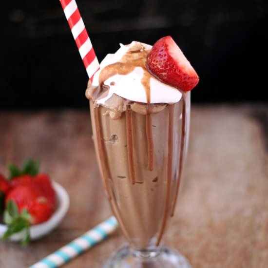 Vegan Chocolate Milkshake