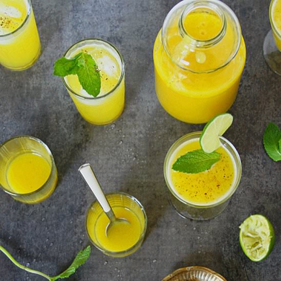 Aam Panna {Green Mango Cooler}